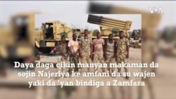 Ko Kun San Irin Makaman Da Sojoji Ke Amfani Da Su Wajen Yaki Da 'Yan Bindiga A Jihar Zamfara?