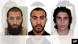 از راست به چپ: یوسف زغبا، رشید رضوان، و خرم شهزاد بت