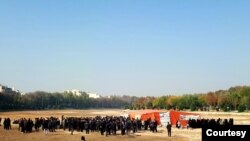 سومین روز اعتراضات کشاورزان اصفهان، ۱۹ آبان ۱۴۰۰ - شبکه‌های اجتماعی