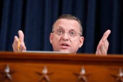 Ranking member Rep. Doug Collins, R-Ga., speaks as the House Judiciary Committee hears investigative findings in the impeachment inquiry of President Donald Trump, Dec. 9, 2019, on Capitol Hill in Washington.