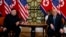 FILE - President Donald Trump meets North Korean leader Kim Jong Un in Hanoi., Feb. 28, 2019. 