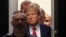 Former U.S. President Donald Trump arrives at Manhattan Criminal Courthouse, after his indictment by a Manhattan grand jury following a probe into hush money paid to Stormy Daniels, in New York City, April 4, 2023.