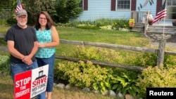 Fred i Džoan Čepmen čije imanje investitori žele da kupe, a oni ne žele da se se odsele (Foto: REUTERS/Ben Klayman)