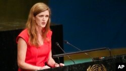 L'ambassadrice Samantha Power.