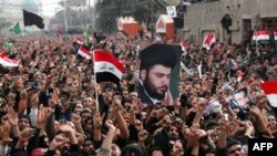 Sadrchilar Amerika askarlari 2011 yildan keyin Iroqda qolmasin demoqda