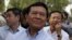 FILE - Cambodia National Rescue Party leader Kem Sokha. A Phnom Penh court has issued an international travel ban on him.