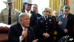 Predsjednik Donald Trump govori o sigurnosti granice u Bijeloj kući