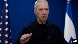 یوآف گالانت، وزیر دفاع اسرائیل (آرشیو)