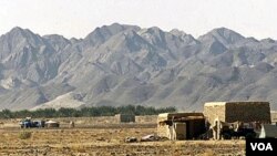 Pangkalan militer Amerika di Shamsi, Pakistan yang sering digunakan untuk pendaratan bagi pesawat-pesawat tempur tak berawak AS.