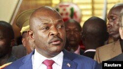 Le président Pierre Nkurunziza du Burundi, 23 février 2016.