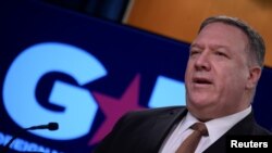 마이크 폼페오 미 국무장관. 