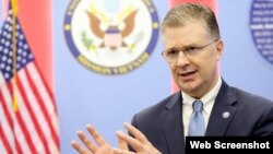 대니얼 크리튼브링크 미국 국무부 동아태 차관보 지명자.