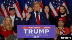 Kandidat calon presiden AS dari Partai Republik, Donald Trump