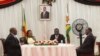 លោក​ Mnangagwa​ ប្រធានាធិបតី​ថ្មី​របស់​ប្រទេស​ស៊ីម​បាវ៉េ​សច្ចា​កាន់​តំណែង​នៅ​គណៈរដ្ឋមន្ត្រី​ថ្មី