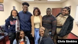 South Carolina State University students discuss next year’s Presidential election.