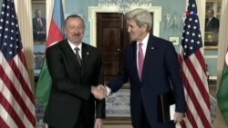 ABŞ Dövlət Katibi Kerri və Prezident Əliyev görüşdülər
