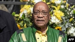 L'ex-président sud-africain Jacob Zuma à Johannesburg, le 31 juillet 2016.