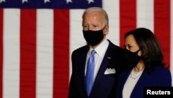 Le président élu Joe Biden et le vice-président élu Kamala Harris.