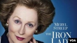 Meryl Streep memerankan PM Inggris Margaret Thatcher dalam 'The Iron Lady' menjadi favorit memenangkan Oscar untuk aktris terbaik.