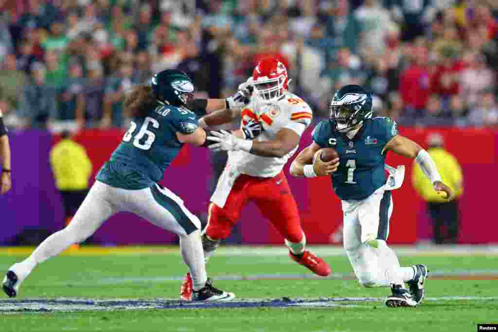 مسابقه سوپربول که با پیروزی کانزاس سیتی به پایان رسید