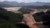 General view from above of a dam owned by Vale SA and BHP Billiton Ltd. that burst, in Mariana, Brazil, Nov. 10, 2015.