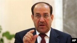 Perdana Menteri Irak Nouri al-Maliki 
