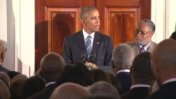 Obama Speaks to Racial Tensions at Celebration of African-American History Museum