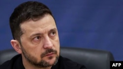 โวโลดิเมียร์ เซเลนสกี ประธานาธิบดียูเครน (ที่มา: Handout via AFP)