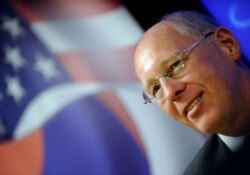 FILE - Former British Ambassador to North Korea John Everard attends an event in Washington, Feb. 2, 2011.