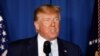 资料照：特朗普总统在佛罗里达州海湖庄园发表了关于伊朗的讲话。（2020年1月3日）