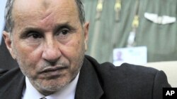 Mustafa Abdel Jalil, top rebel leader and chairman of the Libyan National Transitional Council, (file photo)