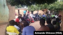 Autoridades tradicionais do Protectorado Lunda reunidas em Saurimo. Jan., 30, 2017