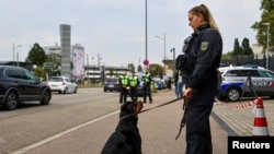 ፖሊስ ጀርመን ኣብ ሓለዋ ዶብ ምስ ፈረንሳ - ፋይል