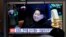 FILE - People watch a TV news program reporting about North Korea's test-fire of a "new-type tactical guided weapon," with a file footage of North Korean leader Kim Jong Un, at the Seoul Railway Station in Seoul, South Korea, April 18, 2019.