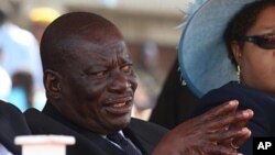 Retired general Solomon Mujuru attends an Armed Forces Day ceremony in Harare, August 11, 2009 (file photo)