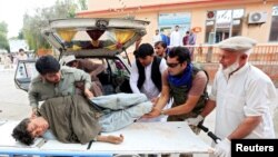 قربانیان انفجار در یک مسجد ولسوالی هسکه مینه ننگرهار