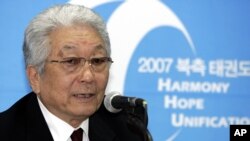 장웅 북한 국제올림픽위원회(IOC) 위원(자료사진)