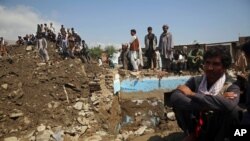 지난해 8월 아프가니스탄 파르완 지방에서 홍수와 산사태가 발생했다. (자료사진)