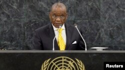 Firai Ministan Lesotho Thomas Motsoahae Thabane, 