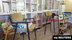 FILE - A general view shows an abandoned central pharmacy at the Humera Hospital in Tigray, Ethiopia, Nov. 15, 2020.