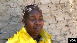 Maria Rachide sobrevivente de um ataque em Pemba, Cabo Delgado