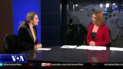 Kryetarja e LSI-së, Monika Kryemadhi komenton për situatën politike në Shqipëri