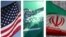 Zastave Sjedinjenih Država, Saudijske Arabije i Irana