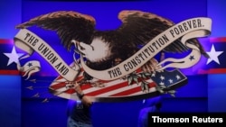 Preparations for the first presidential debate in Cleveland