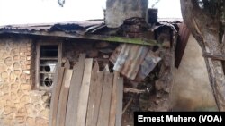 A Bukavu après le tremblement de terre du 7 août
(VOA/Ernest Muhero) 