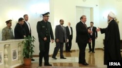 دیدار حسن روحانی، رئیس جمهوری ایران با نخست وزیر پاکستان در تهران