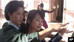 Shapiro returned to Long Beach this week to celebrate the studio’s anniversary, by coordinating some of Khmer classical dance’s oldest stories, file photo. 