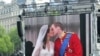 Excited Crowds Fill London Streets for Royal Wedding