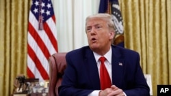 도널드 트럼프 미국 대통령.
