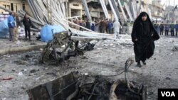 Daerah permukiman warga Syiah di Baghdad sering menjadi sasaran pemboman dalam beberapa minggu terakhir (24/1).